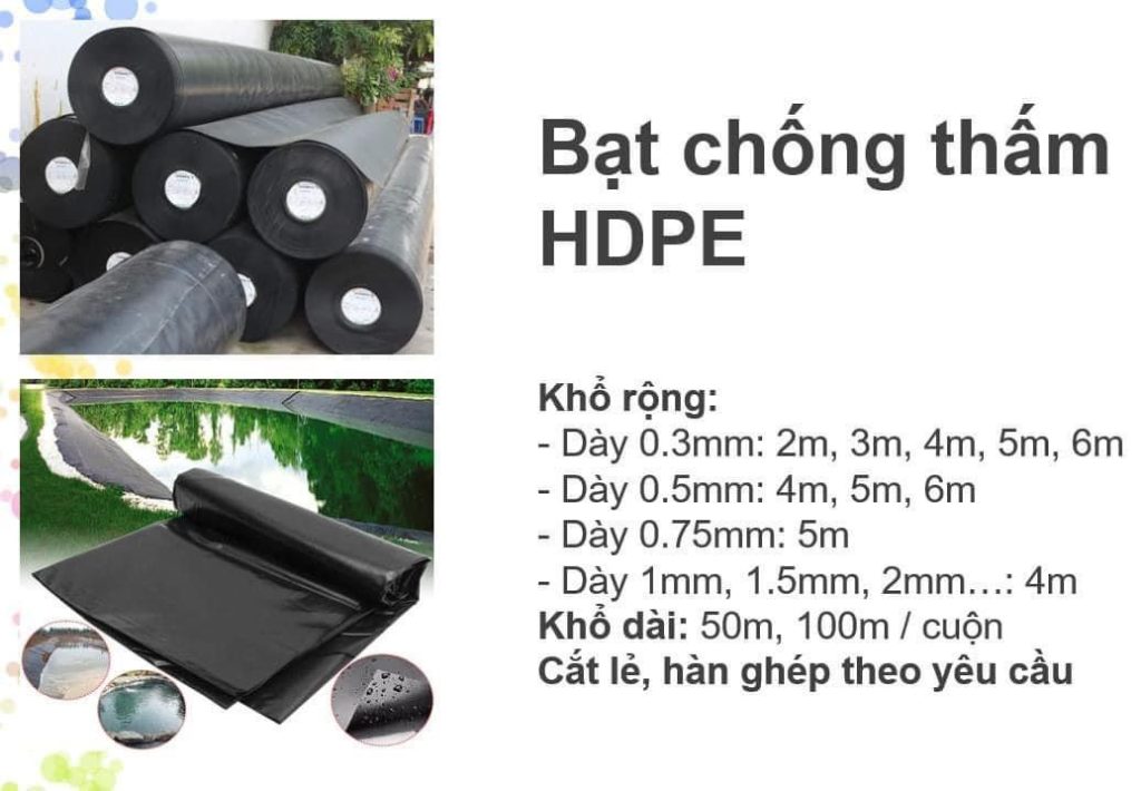 Địa chỉ mua bạt HDPE uy tín