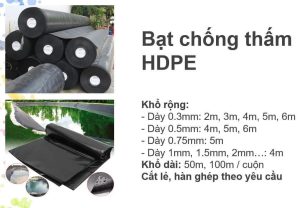 Địa chỉ mua bạt HDPE uy tín